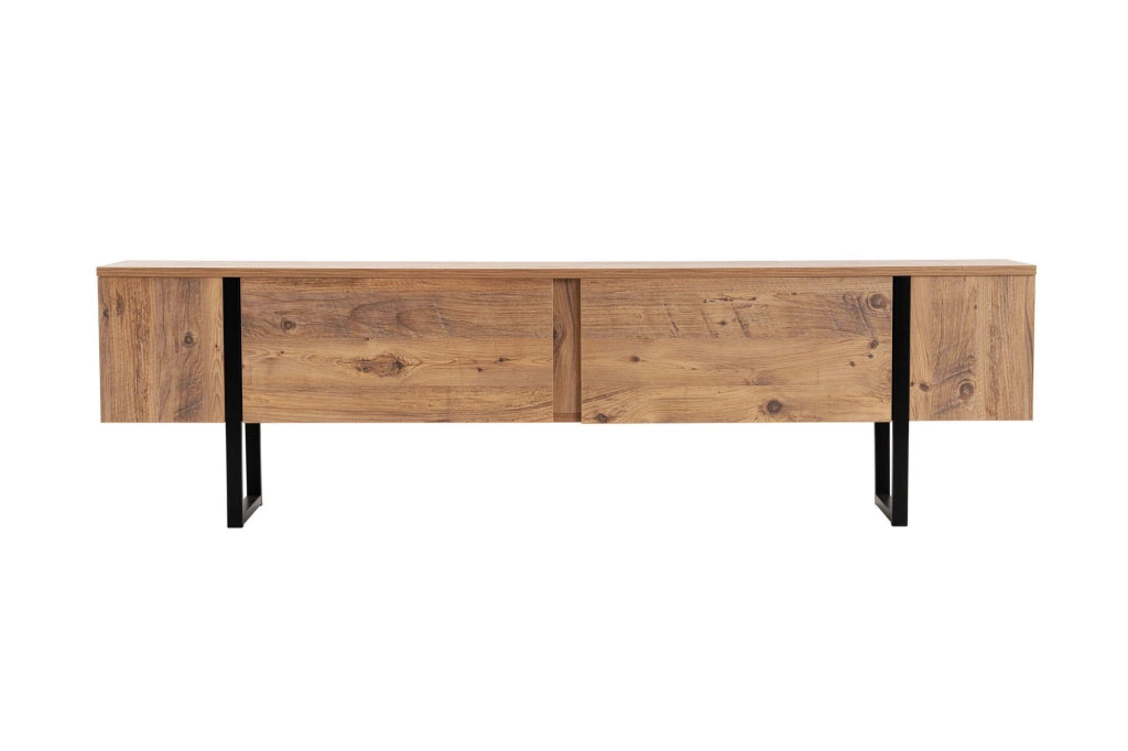 Mobile TV in legno "Serenity" 180 x 30 x 50 cm - Pino Atlantico