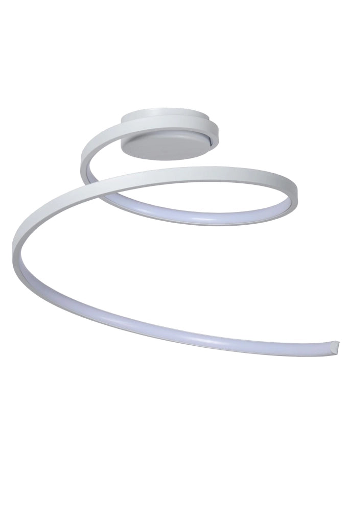 Plafoniera LED Maxence bianca moderna Lucide 24W 46cm