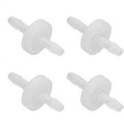Terugslagklep 4mm - Terugslagventile - Stabilità Chimica - Resistente alla Corrosione - Pedale di Rilascio - Sostituzione Facile