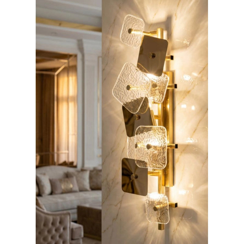 Lampadelle A Da Muro Glassy cm 24x13x76