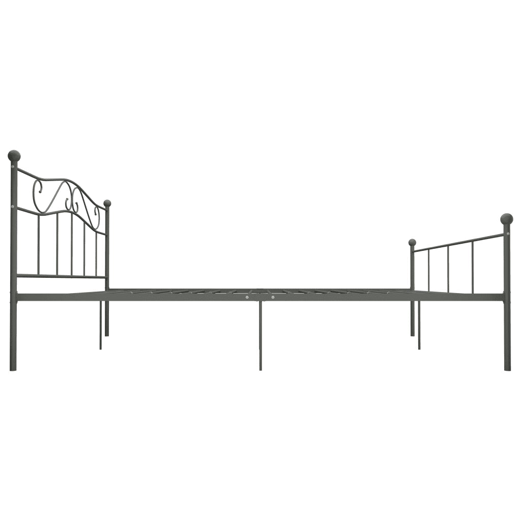 Giroletto Grigio in Metallo 180x200 cm 284535