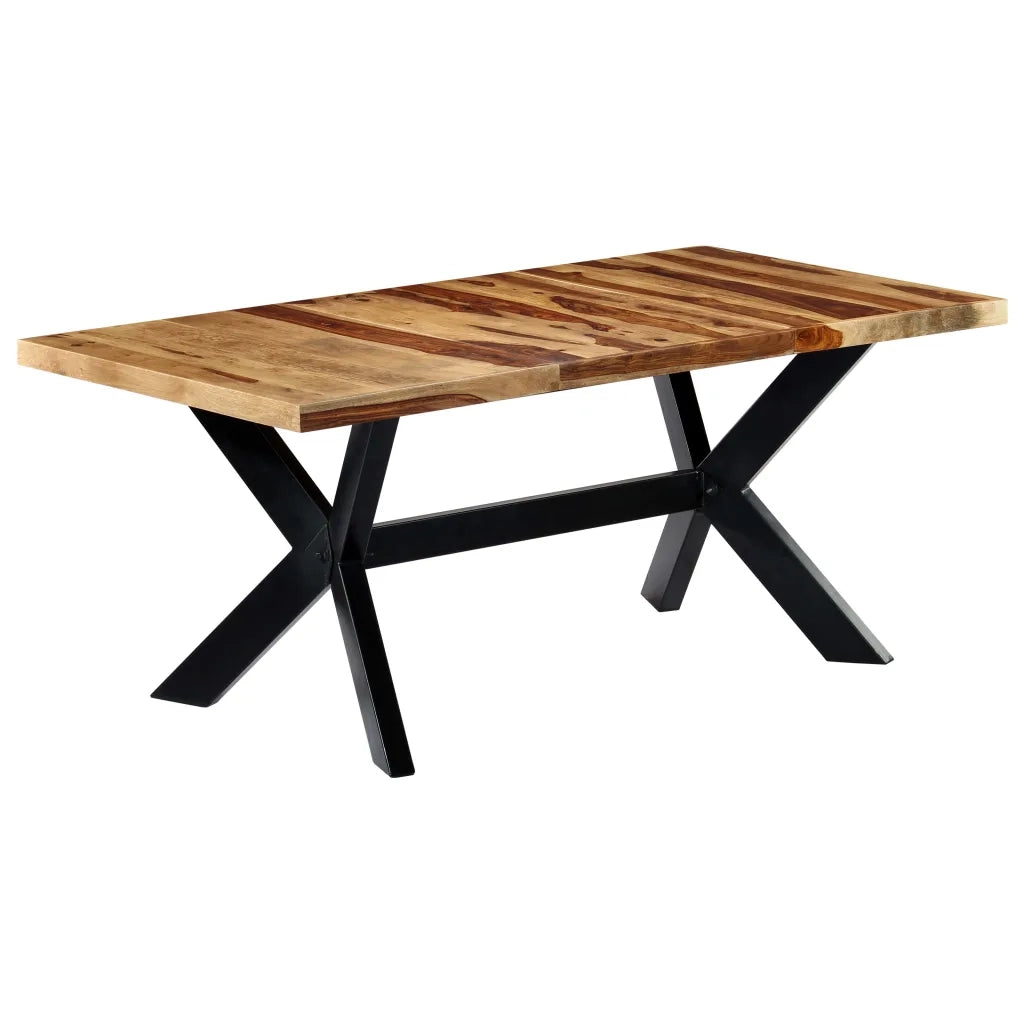 Tavolo da Pranzo 180x90x75cm in Legno Massello di Acacia 247432