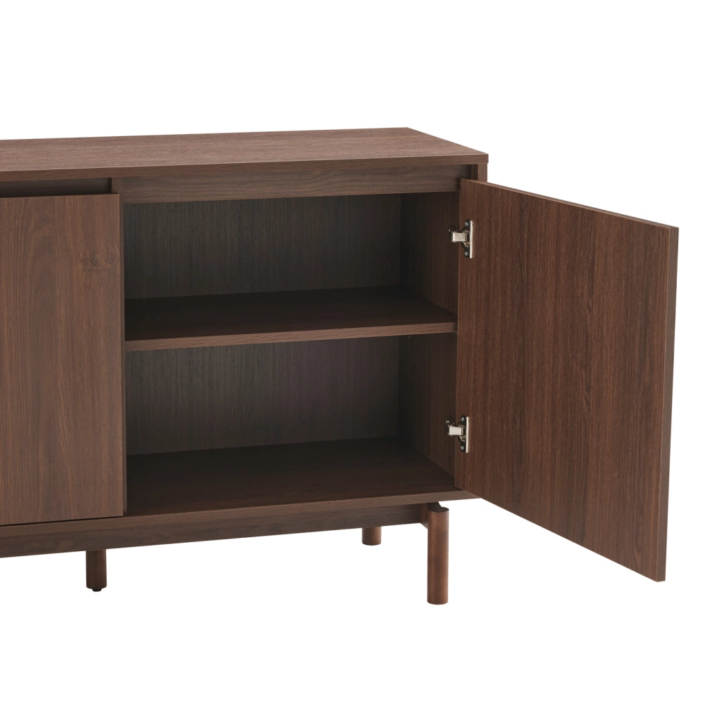 Tavolo buffet in legno scuro 120cm SARAH