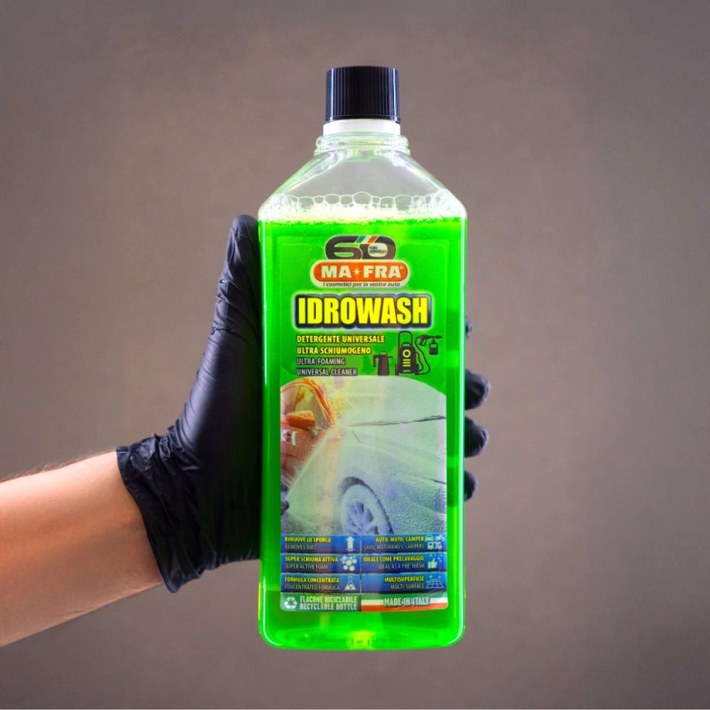 Mafra idrowash detergente ultra schiumogeno concentrato auto, moto e camper 1l