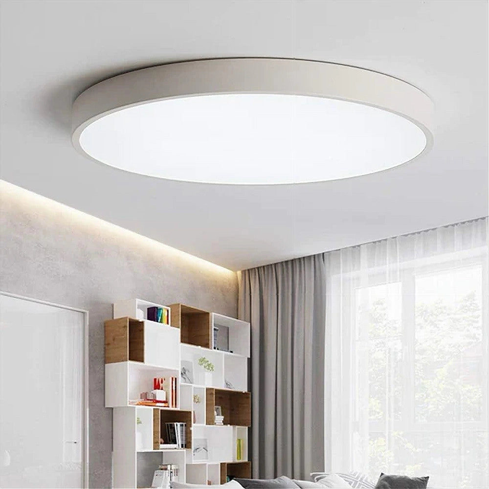 Trade Shop - Plafoniera Led 70w Rotonda Lampada Soffitto Bianca Lampadario Luce Naturale 02560 -
