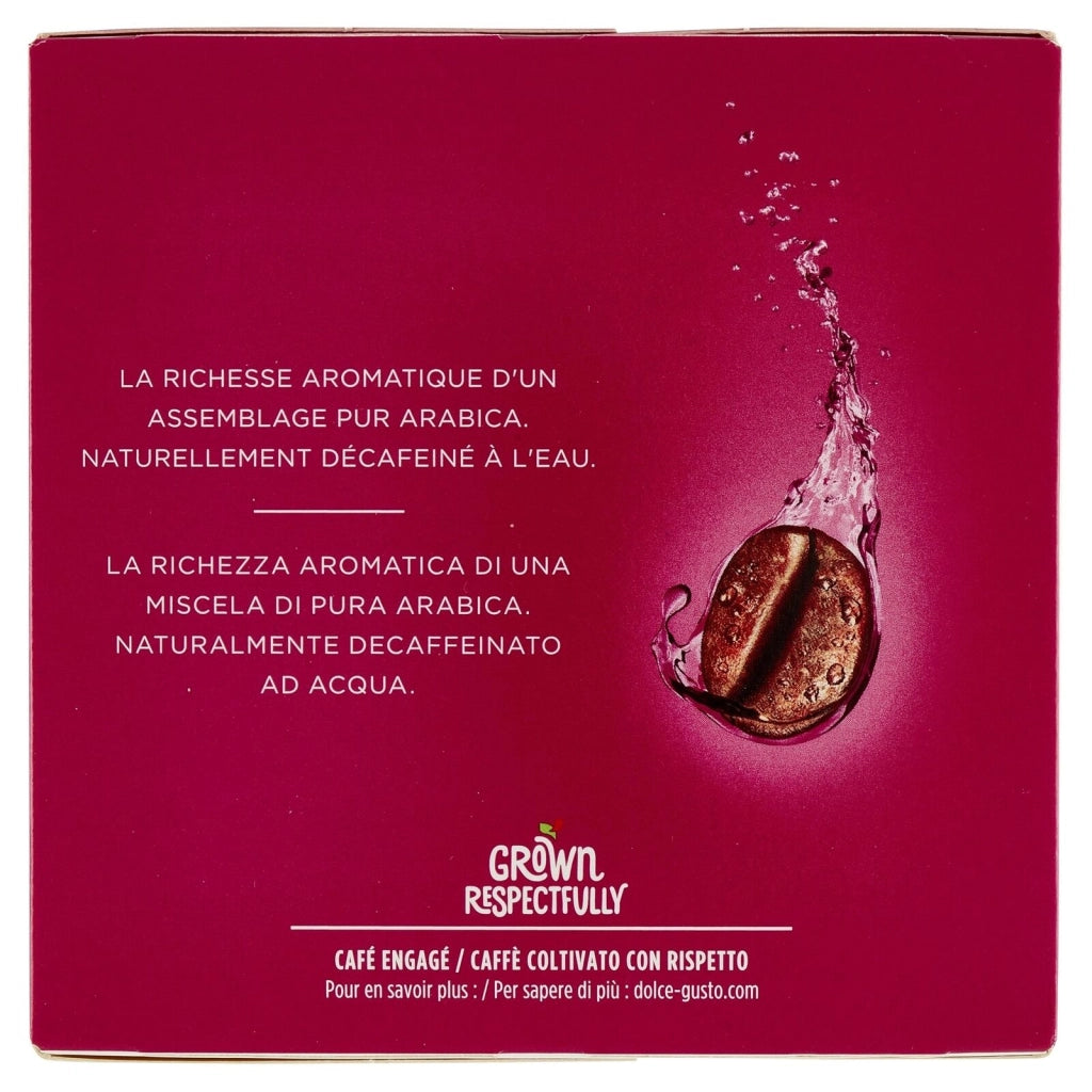 Nescafé Dolce Gusto Caffè Espresso Decaffeinato 16 Capsule