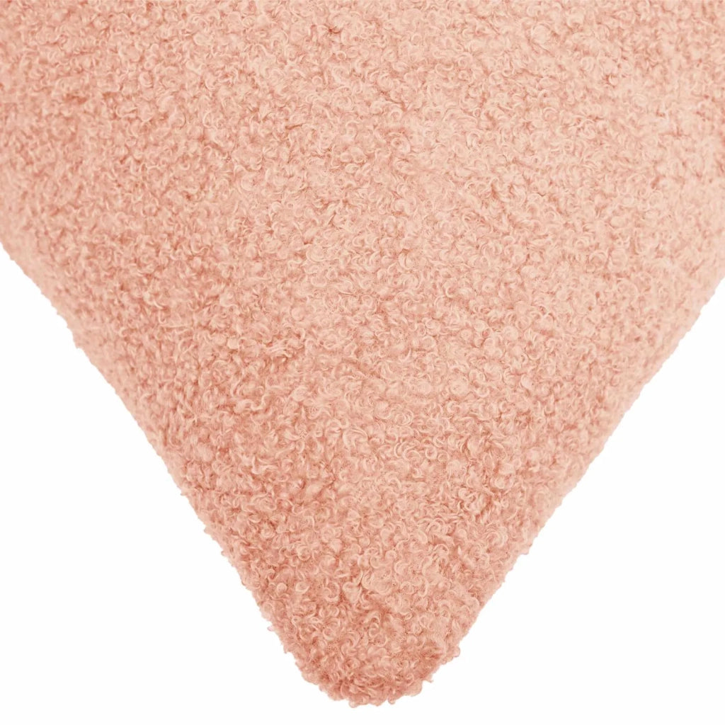 Federa 12 pcs HEERLEN Rosa 50 x 50 cm Bouclé 910917