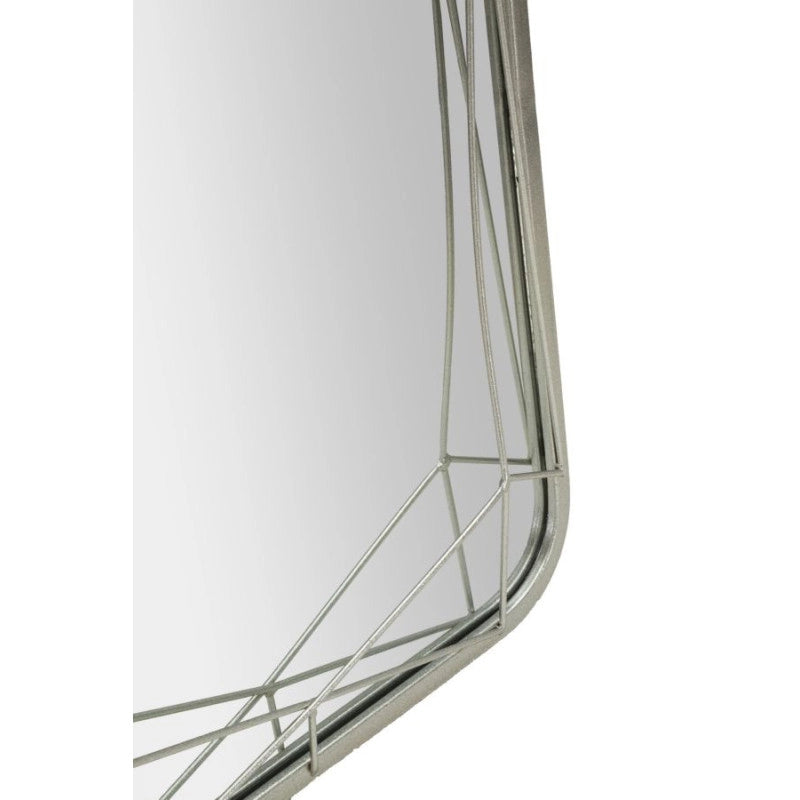 Specchio Da Terra Silver cm 46x2-54x153 (misura Specchio cm 43x150)