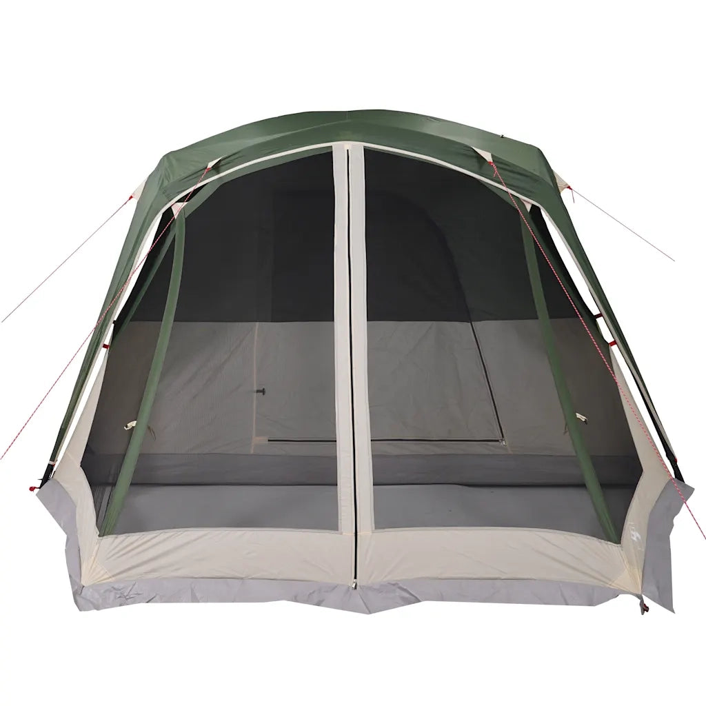 Tenda da Campeggio | Tenda Familiare a Cupola per 6 Persone Verde Impermeabile