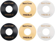 Accessori di ricambio per chitarra - Interruttore di chitarra - Piastra di chitarra - Sostituzione - Nero Bianco Crema - Interruttore di chitarra a toggle - Adatto per la maggior parte delle chitarre