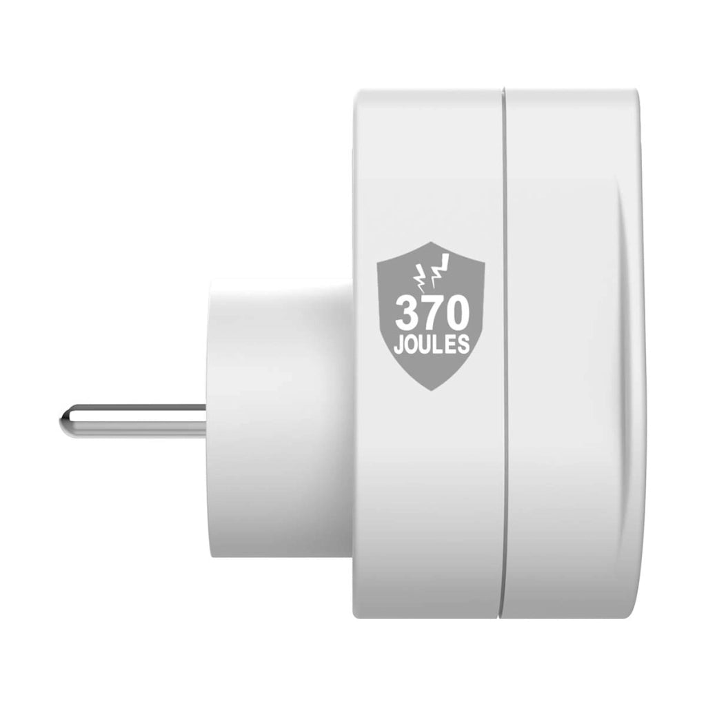 Presa parafulmine 1 uscita Tipo E - Protezione 310J Bianco Force Power