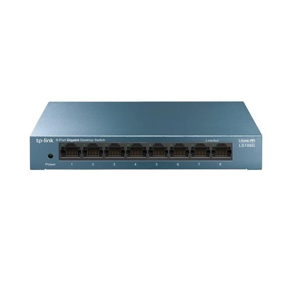 Tp-link ls108g non gestito gigabit ethernet (10/100/1000) blu