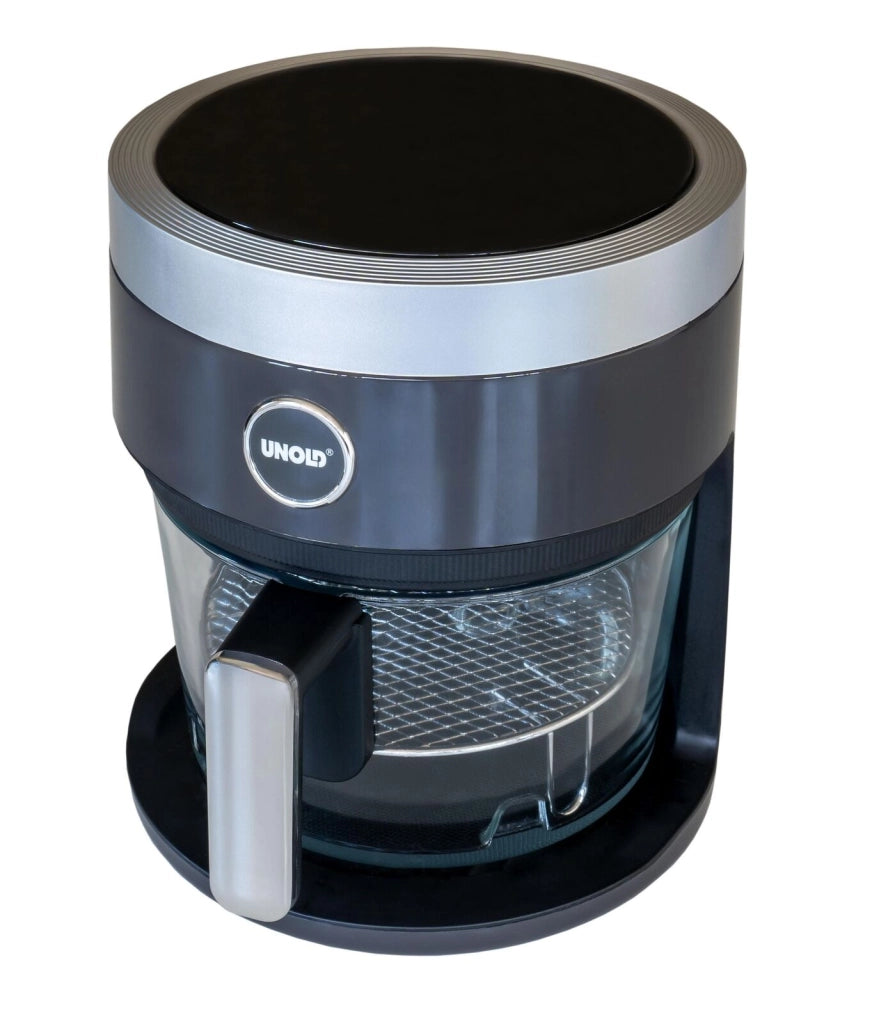 Unold 58695 friggitrice Singolo 3,5 L Indipendente 1200 W Friggitrice ad aria calda Nero