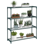 Sostegno per Vasi 4 Livelli ¨C Zephmum ¨C Verde 89x28x107 cm