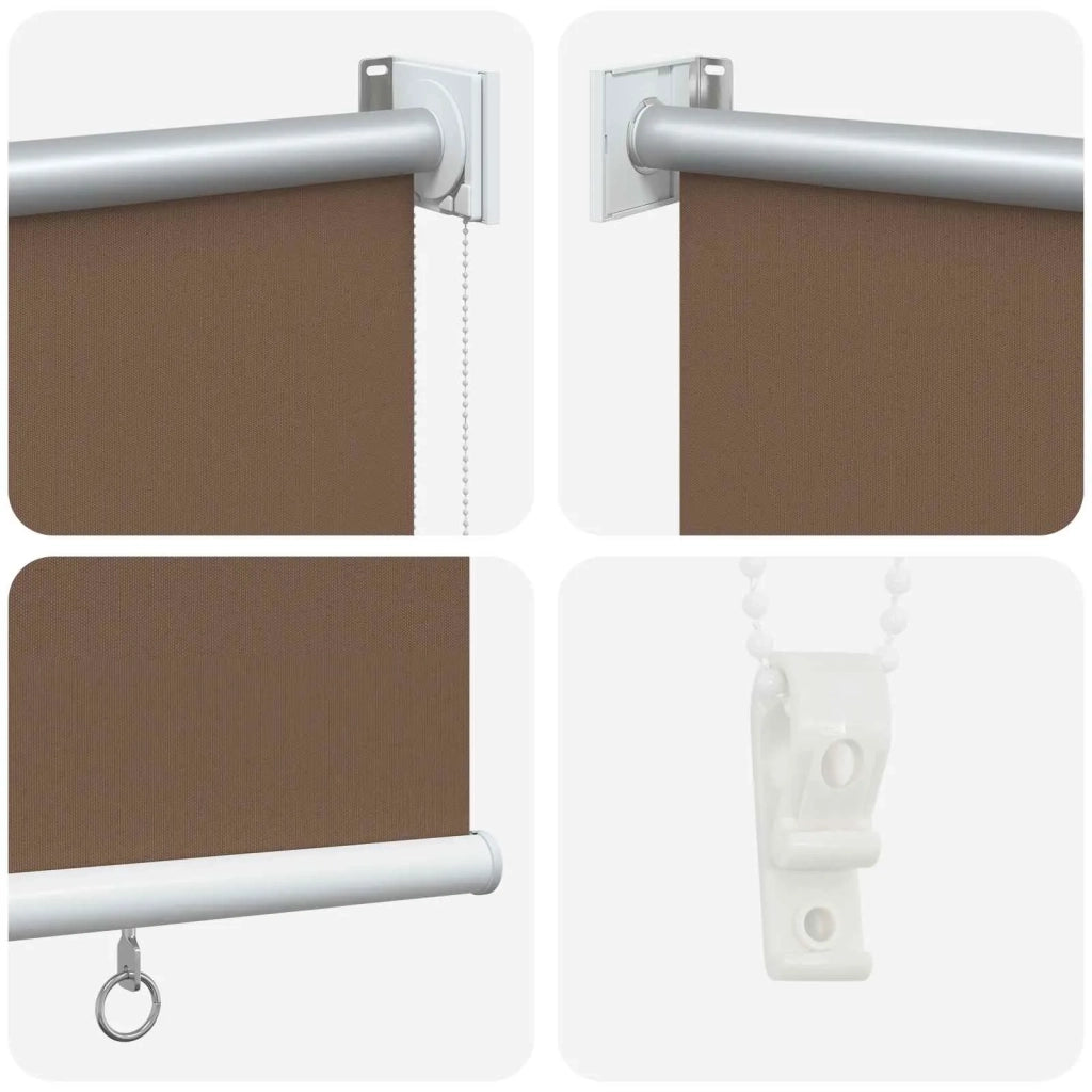 Voletta a rullo con protezione UV Tortora 80 x 140 cm 42041189