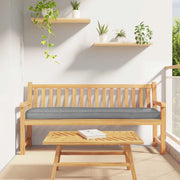 Cuscino per pallet Grigio 180 x 40 x 8 cm Tessuto Oxford 42001669