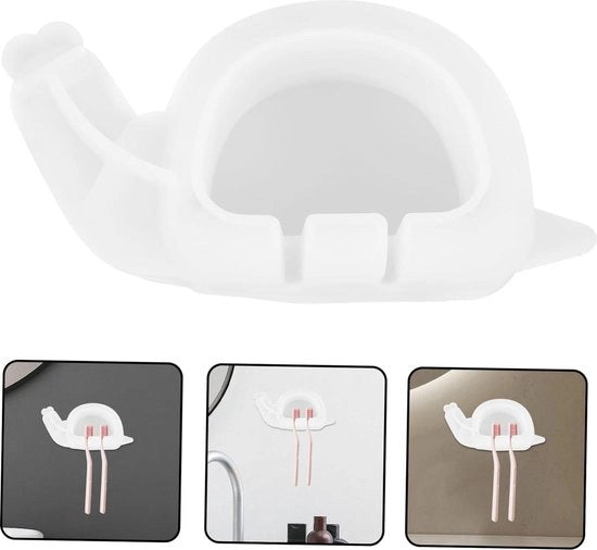 Organizzatore per la bagno per bambini - Set da 2 pezzi con modelli in resina epoxi per l'organizzazione della zona bagno