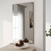 Martis, Specchio kit Fissaggio a Muro Incluso, 51x83h cm Marrone