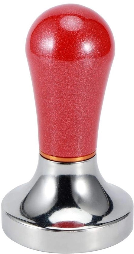Tamponatore per Caffè 57 mm - Alluminio - Tamponatore per Caffè Professionale - Doseggiatore per Caffè - Accessorio per Macchina del Caffè - Peso Leggero 278 g