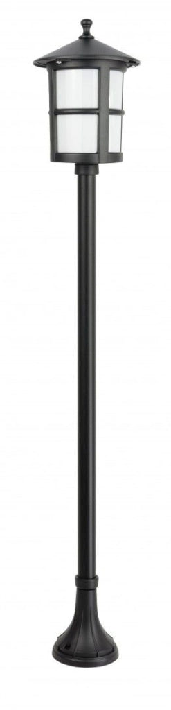 Lampione da giardino SU-MA Cordoba 151cm E27 nero IP23