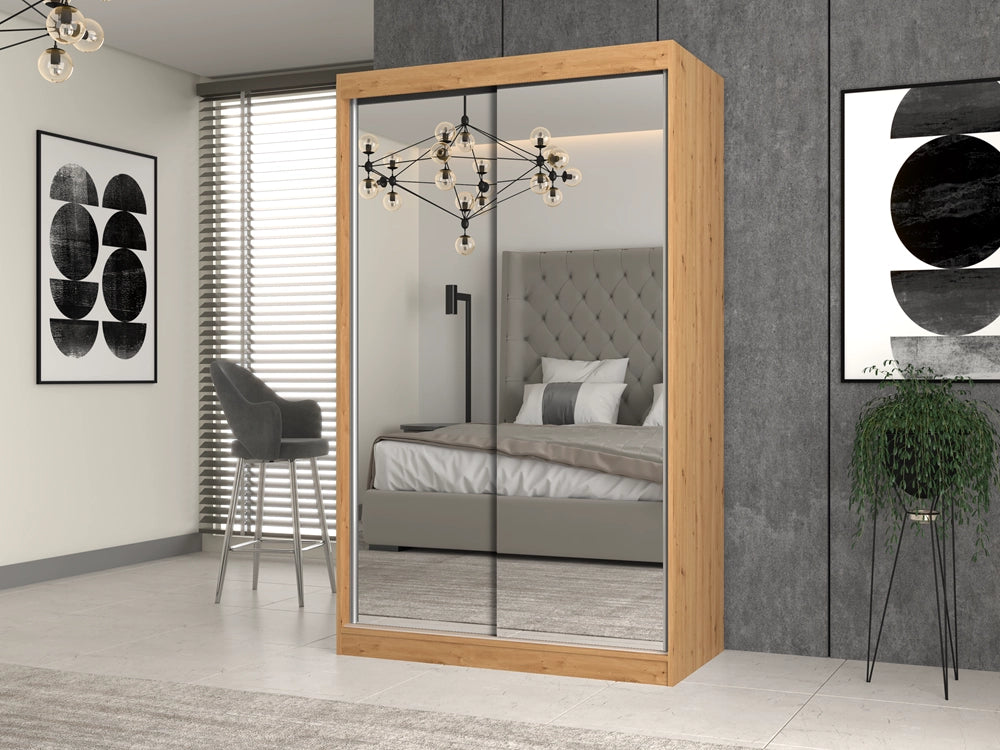 Armadio IGA 120a rovere artisan guardaroba