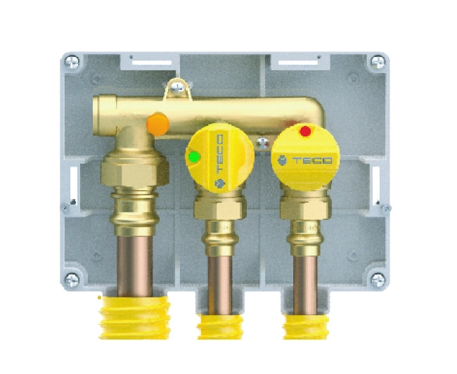COLLETTORE GAS MULTI-INTERCETTAZIONE DUE VIE MODELLO K2.2 3/4   TECO Srl