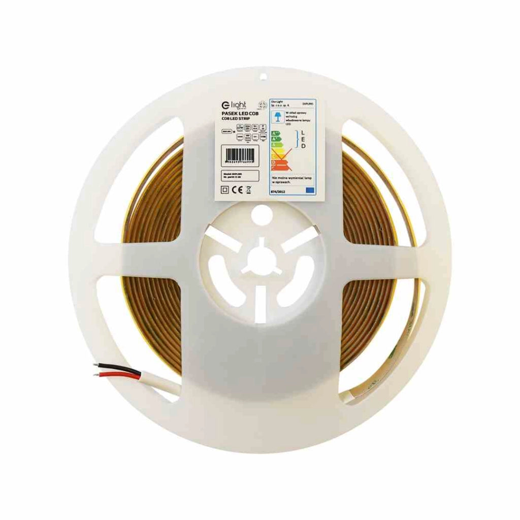 Striscia LED COB 5m 3000K 50W 12V Eko-Light EKPL8306
