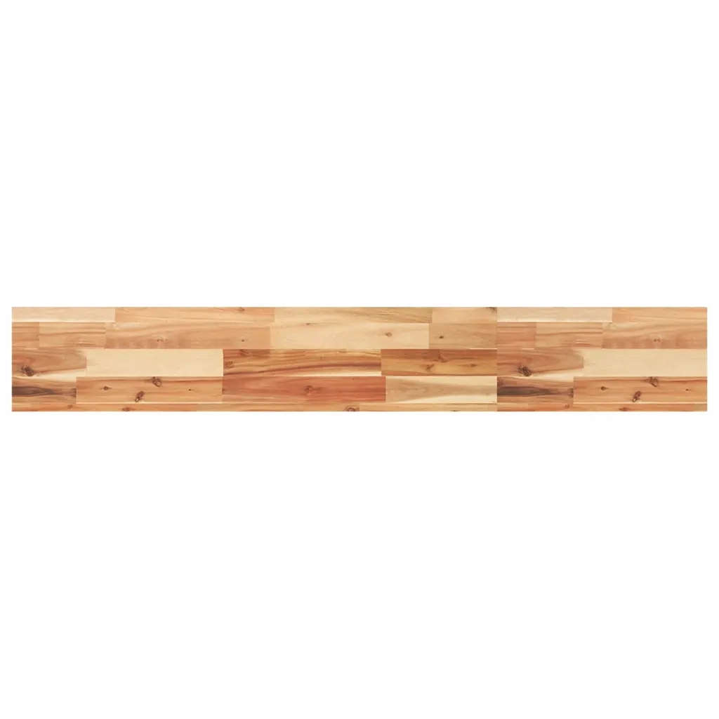 Ripiano a Parete 140x20x4cm Legno Massello Acacia Rifinito Olio 3279595