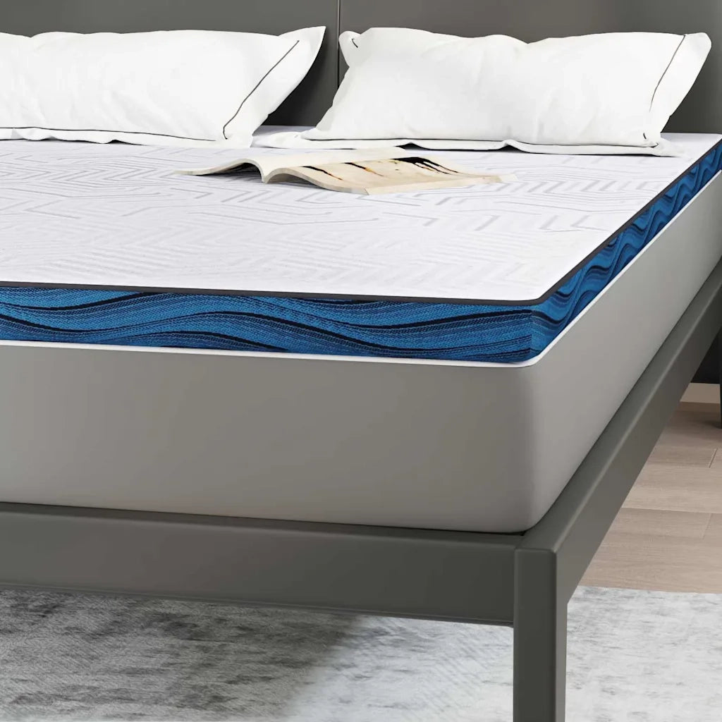 Topper per materasso Bianco 140 x 200 cm Tessuto Jacquard CFW1066350
