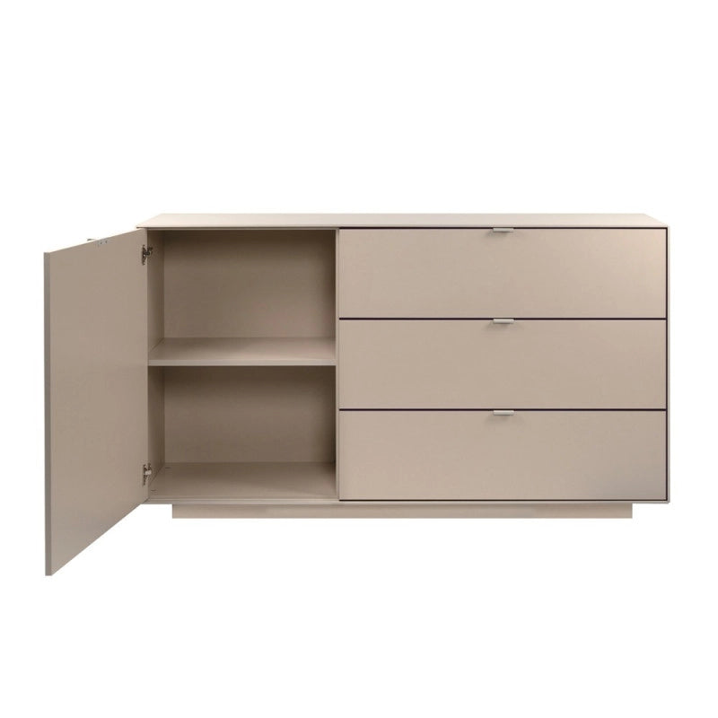 Madia Sivas 51A con 3 cassetti e 1 anta colore cashmere