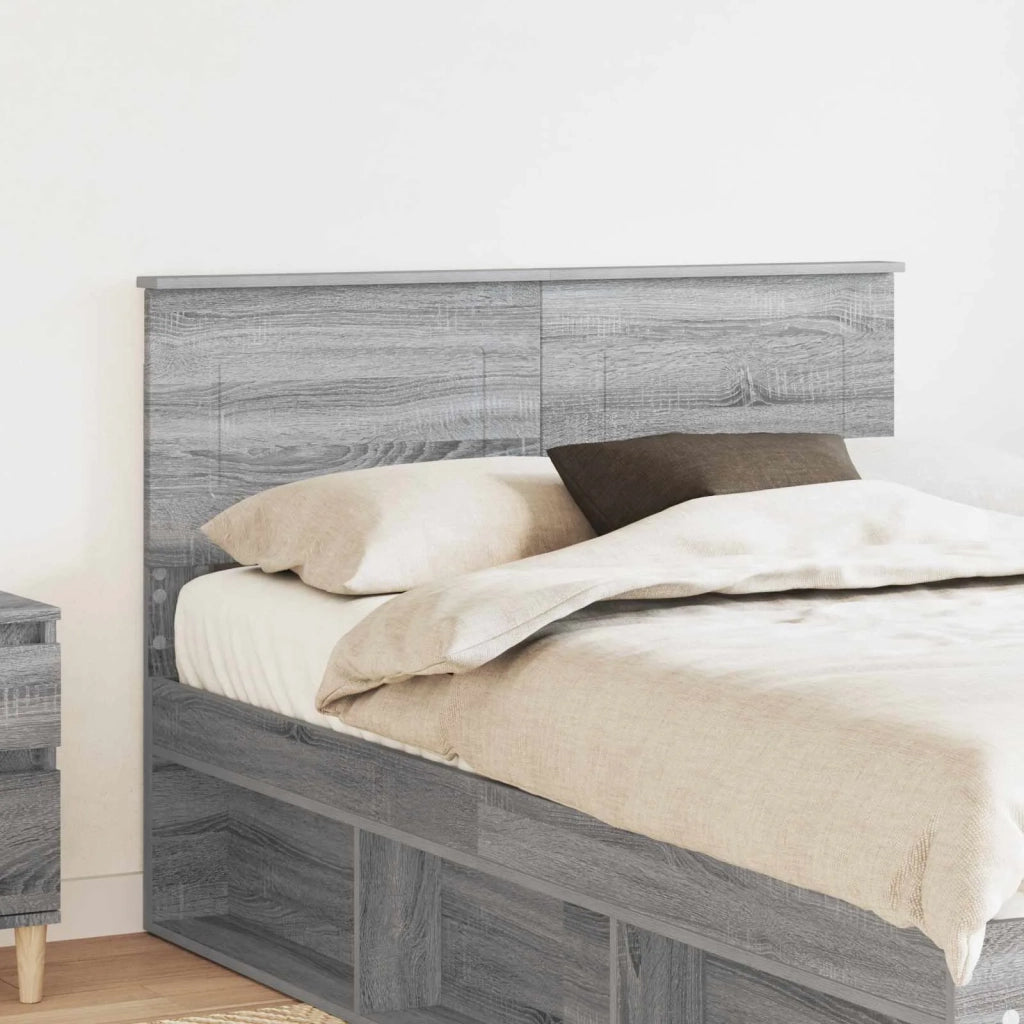 Testiera | Testata Grigio Sonoma Legno multistrato