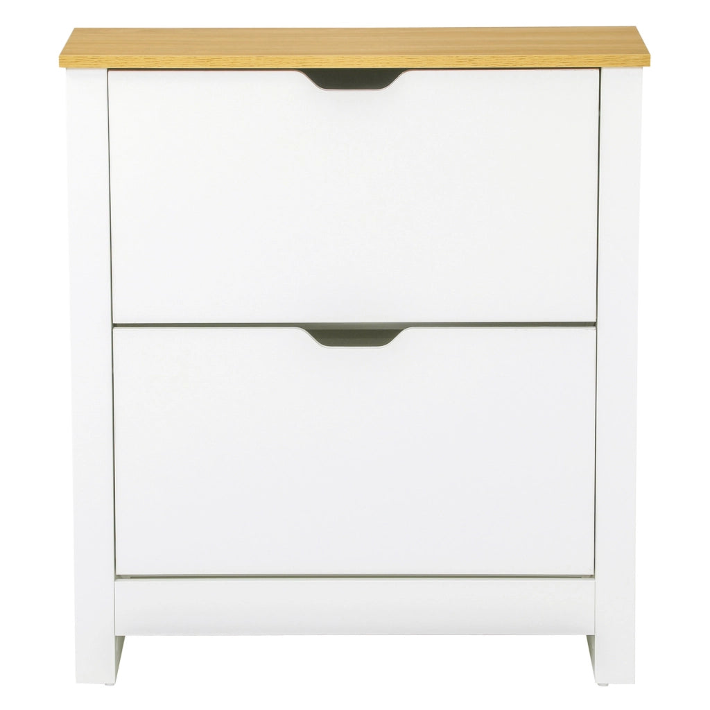 Scarpiera con cassetti e ripiani ¨C Minimal ¨C Bianco 72x26x80 cm