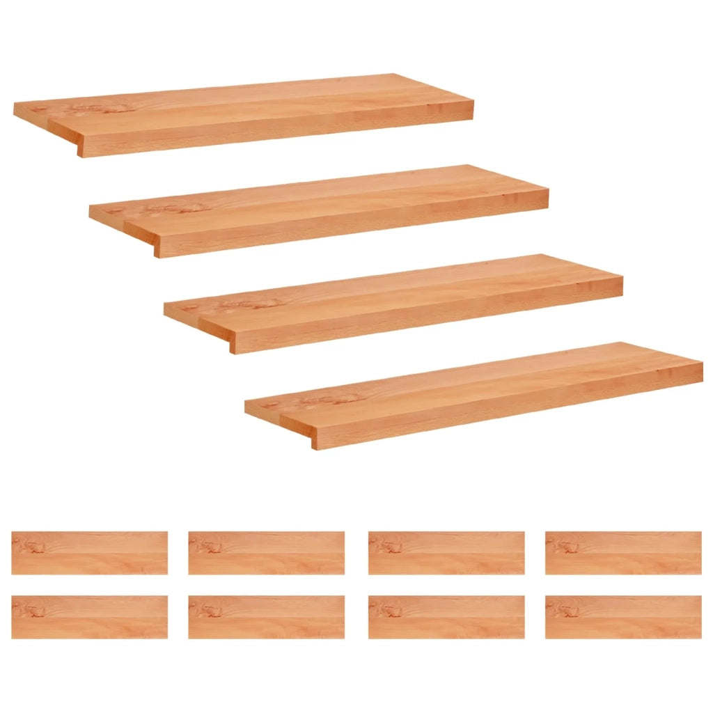 Tappeti per scale 12 pz 100 x 30 x 2 cm Vernice 3446361