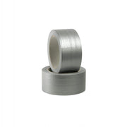 Nastro adesivo americano telato extraforte grigio argento 5cmx25 m rinforzato riparatore