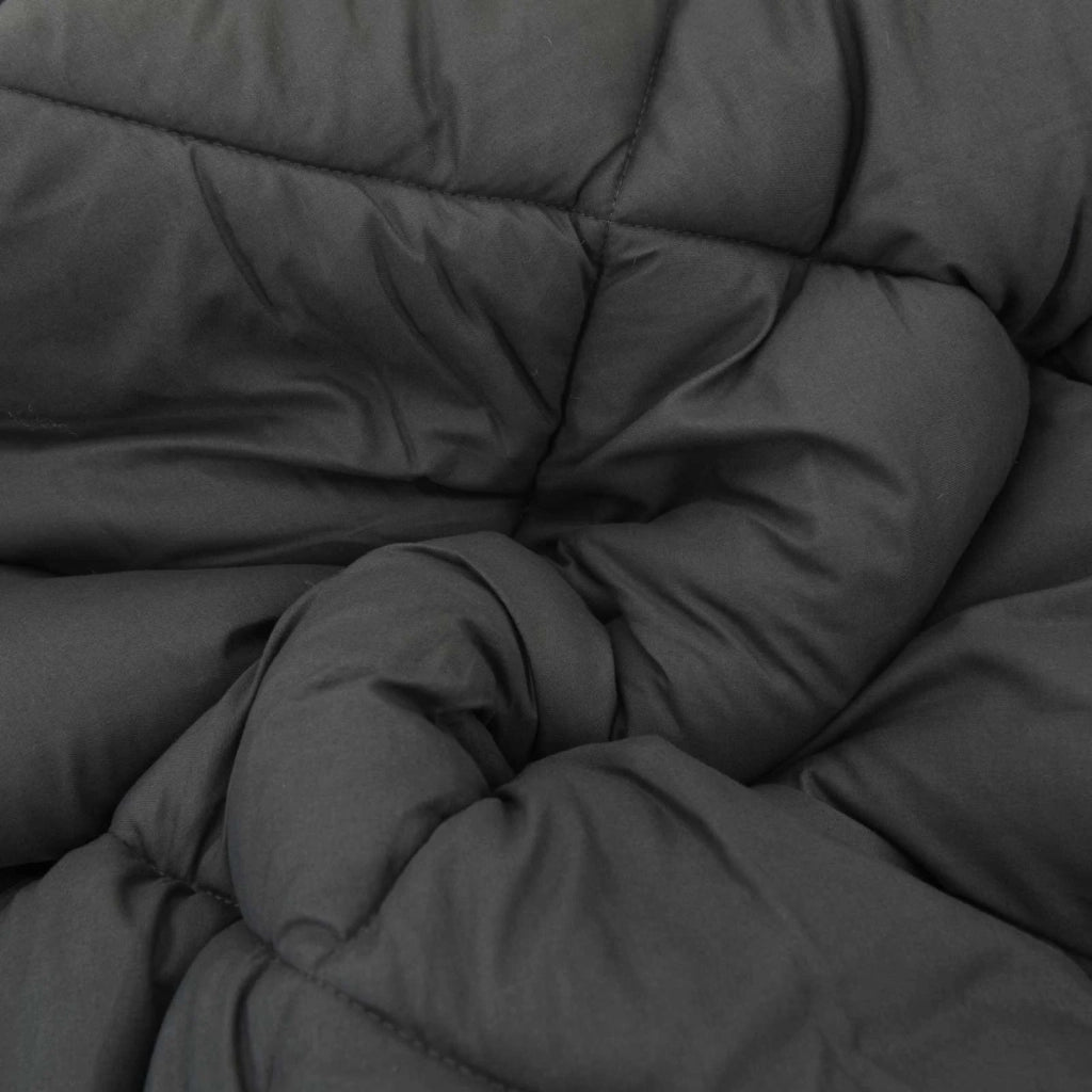 Piumone | Duvet Invernale Verde e Antracite 135 x 200 cm Microfibra