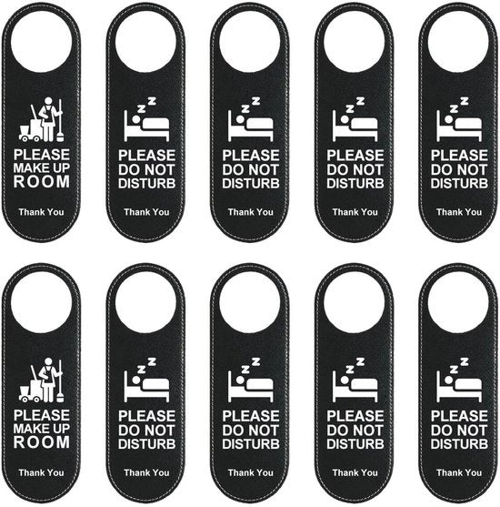 Set di 10 Maniglie per Porte a Doppia Faccia per Alberghi e Bar