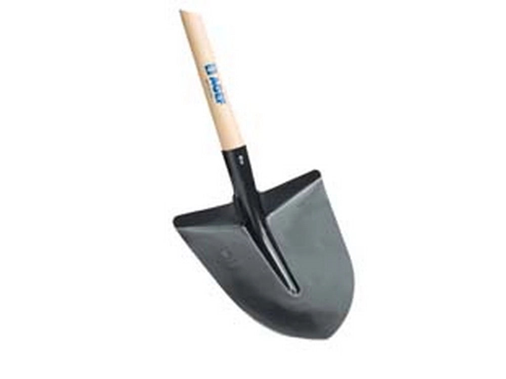 1pz badile in acciaio rinforzato manicato - n°00 cm.28,5x30, lungh. tot. cm.165 cod:ferx.fer75794