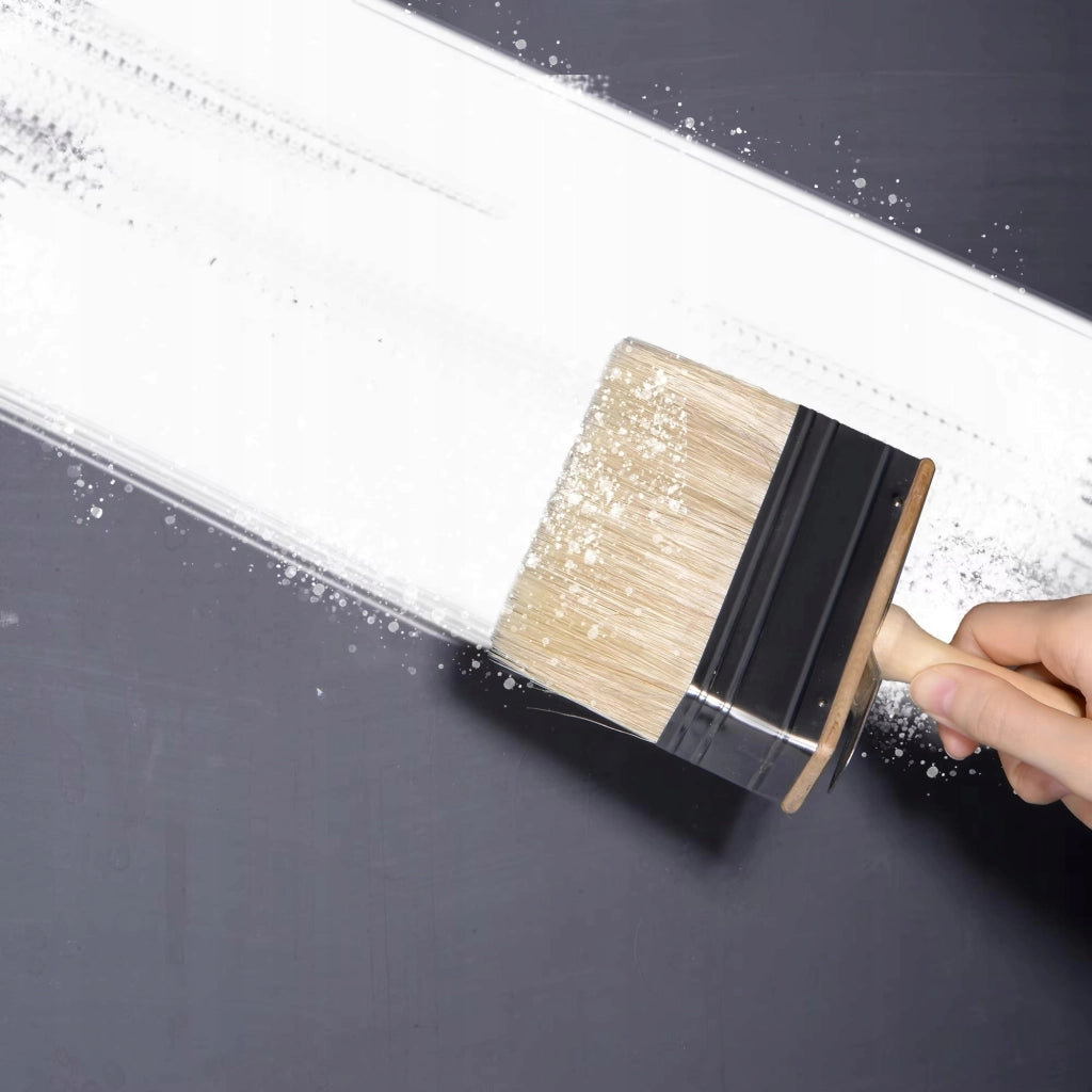 Pennello per Carta da Parati 110mm – Setole Dense, Manico in Legno | Larghezza 110mm, Lunghezza Setole 42mm
