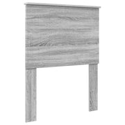 Testiera | Testata con Testiera | Testata Grigio Sonoma 75 cm Legno multistrato