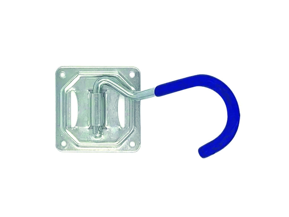 GANCIO PARETE SOFFITTO CORTO PORTABICI ART.822- - ø mm.9 - 6 pezzi