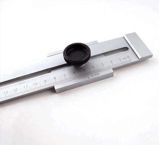Plotter, 200 mm portata di misura strumento di marcatura in acciaio inossidabile, lavorazione del legno, misuratore di precisione, strumento di misura per la lavorazione del legno