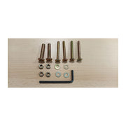 R KIT MONTAGGIO X TAVOLO LEGNO OVALE PIEGHEVOLE CM 120X75X72- 1,0 confezione