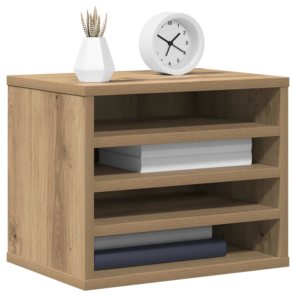 Organizzatore da scrivania Rovere artigianale 36 x 26 x 29,5 cm 869202