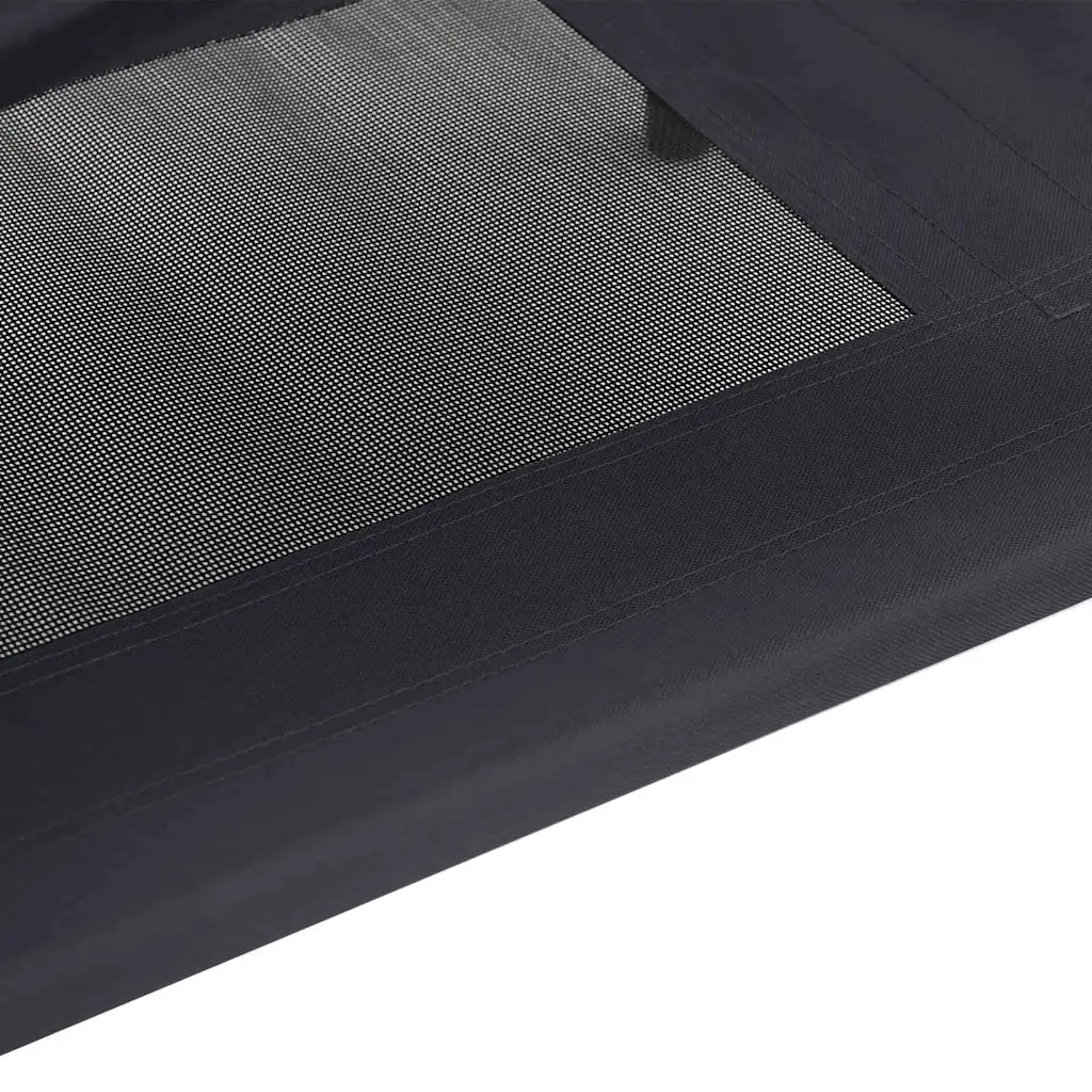 Letto per Cani Nero 92 x 77 x 82,5 cm Acciaio 42008167