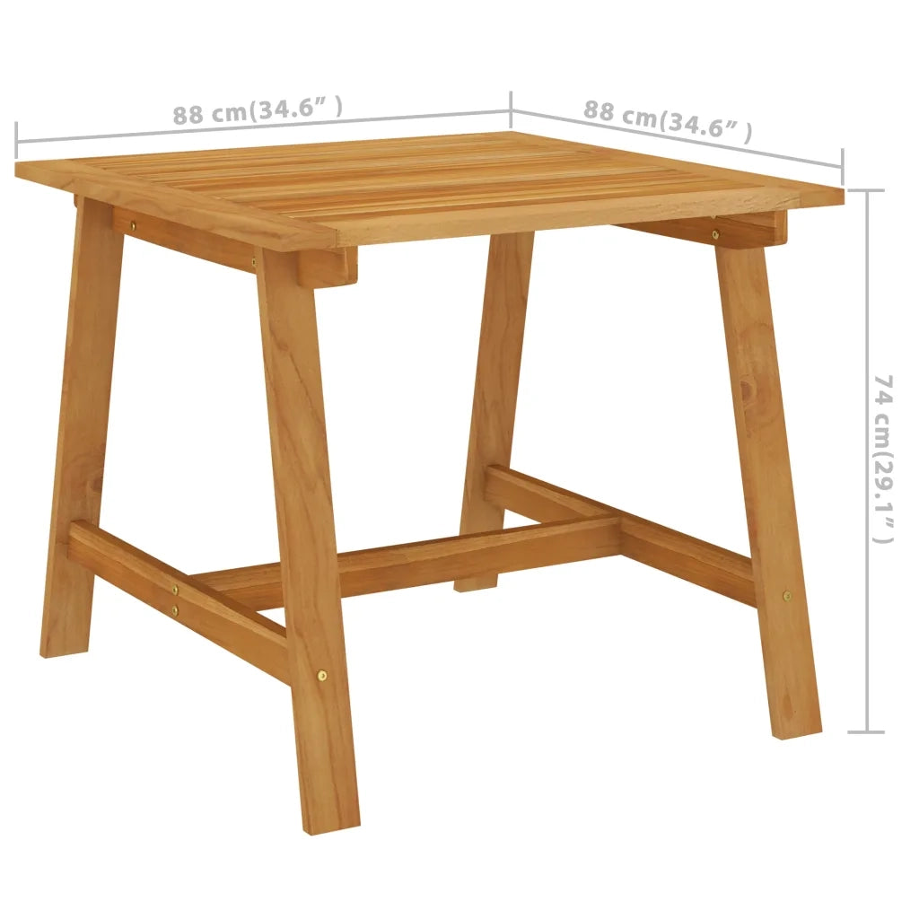 Set Mobili da Pranzo per Giardino 5 pz Marrone 3068730