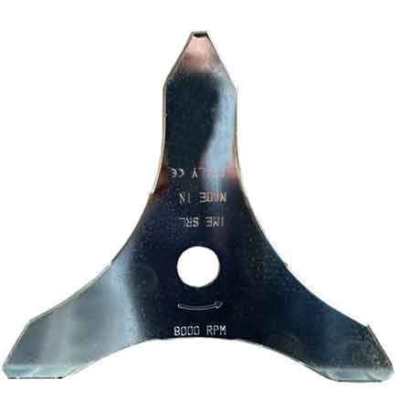 DISCO PROFESSIONALE PER DECESPUGLIATORE 3 DENTI DOPPIA AFFILATURA