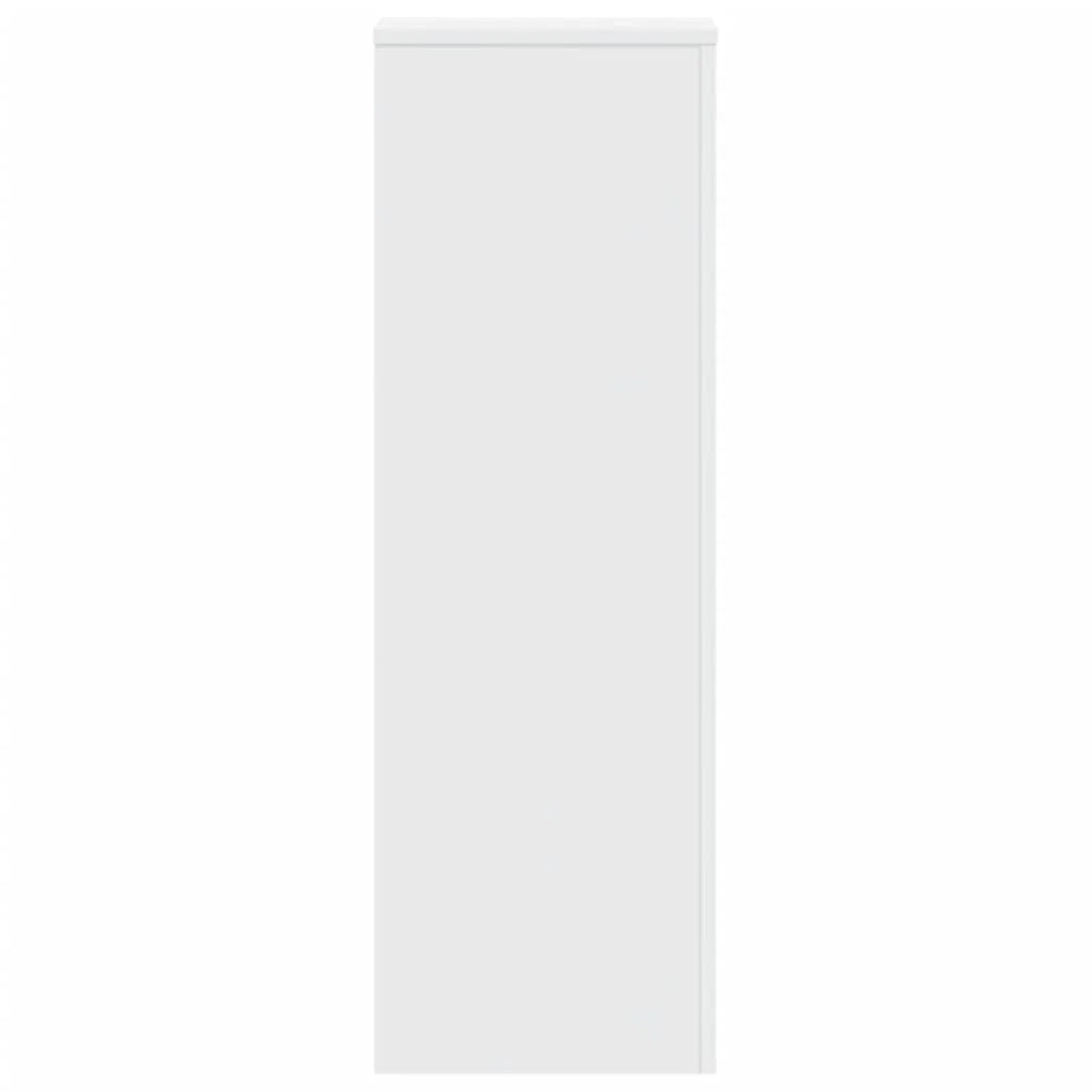 Portavasi mobili per fiori set da 2 33 x 33 x 100 cm legno ingegnerizzato bianco 02_0045286
