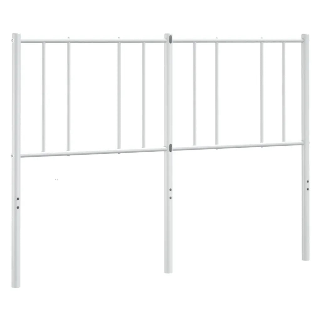 Testiera in Metallo-Testiera in Ferro-Testata Bianco 120 cm 146879