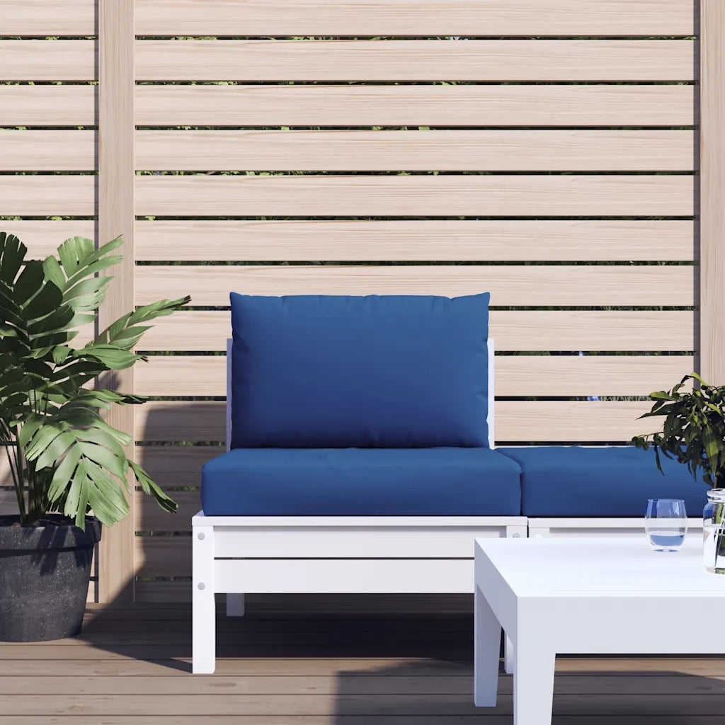 Cuscini per Pallet 2 pz | Cuscini per sedie Blu in Tessuto Oxford