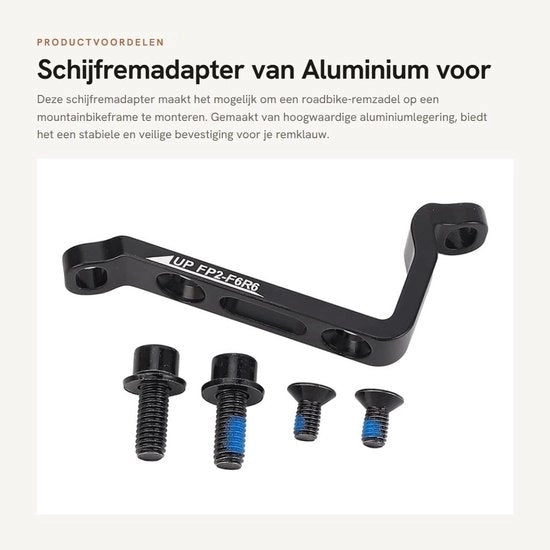 Adattatore di freno a disco in alluminio per biciclette da mountain bike